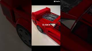 Ferrari f40 edit legoracing lego legospeedchampions [upl. by Ayouqat]