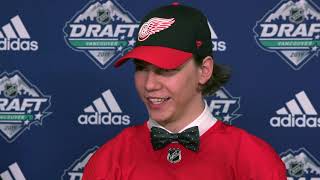 Moritz Seider  2019 NHL Draft  Full Scrum [upl. by Avlis196]