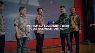 Pertamina Lubricants Raih quotBest Business Partnerquot [upl. by Sherill]