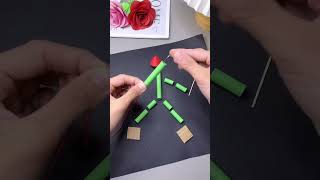 Use cardboard to make simple and interesting bamboo figures Come and try it with your children [upl. by Rawde345]