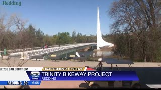 Trinity Bikeway Project continues in Redding [upl. by Ydnor]