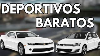 Los 8 autos DEPORTIVOS más BARATOS [upl. by Morrell534]