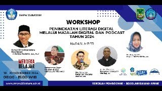 Hari Ke 2  Workshop Peningkatan Literasi Digital melalui Majalah Digital dan Podcast [upl. by Nessy]