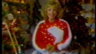 Barbara Mandrell Country Christmas Shop Commercial 1989 [upl. by Ahsatan]