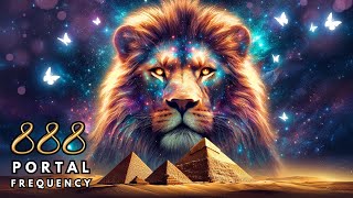 Lions Gate Portal 2024 888 Hz Abundance amp Prosperity Meditation 🦁✨♾️ [upl. by Georgetta394]