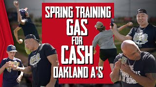 GAS FOR CASH at Oakland As  Hohokam Stadium [upl. by Scott34]