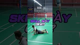 SKILL NÀY CỦA AI  badminton vnb caulong shortsvideo shorts [upl. by Ihsar]