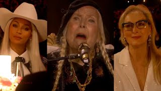 Reaction To Joni Mitchells Both Sides Grammy Debut [upl. by Noicpesnoc]