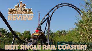 Mahuka Review Walibi RhoneAlpes Intamin Hot Racer  Best Single Rail Coaster [upl. by Giffie280]