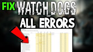 Watch Dogs – How to Fix All Errors – Complete Tutorial [upl. by Nnyleimaj]