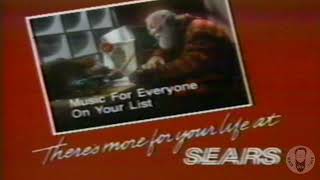 1984 CHRISTMAS COMMERCIAL FOR SEARS MUSIC [upl. by Egwan]