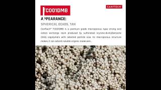 Mixed bed grade macroporous type strong acid cation exchange resin TC001DMB [upl. by Krantz]