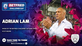 2023 Challenge Cup semifinal  Adrian Lam [upl. by Shyamal645]