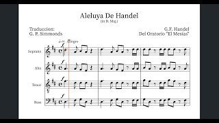 Aleluya De Handel El Mesías Ensamble [upl. by Arteid]