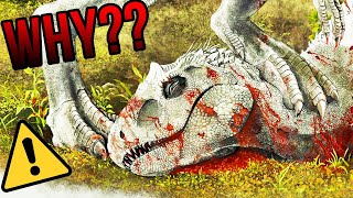 A New Indominus  What happen to the IREX remains AFTER JURASSIC WORLD [upl. by Waldon]