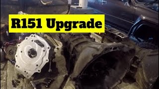 Hliux LN65 LN106 R151 Gearbox to Gear Driven Transfer Upgrade [upl. by Atener]