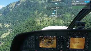 Flight Simulator 2020  Kathmandu to Lukla worlds most dangerous airport HD 60 FPS Footage [upl. by Soigroeg149]