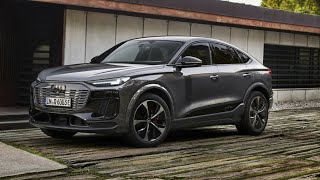 Audi unveils the allnew Q6 Sportback etron with 644 km range [upl. by Eislek]