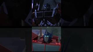 Optimus Prime PRIME VERSE vs Optimus Prime TF EARTHSPARK transformers optimusprime shorts [upl. by Ahseral]