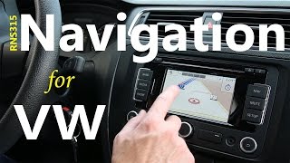 VW Navigation System Blowout RNS 315 DIY Install [upl. by Wanda]