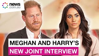 Meghan Markle Prince Harrys first joint TV Interview since bombshell Oprah talk [upl. by Estey]