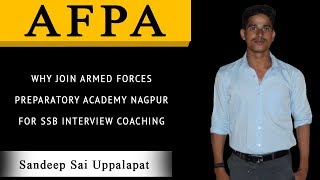 WHYJOIN ARMED FORCES PREPARATORY ACADEMY NAGPUR FOR SSB INTERVIEW COACHING [upl. by Phemia]