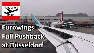 Eurowings full circle pushback PTU engine start up flaps etc [upl. by Bathsheba]