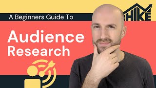 Audience Research for Beginners [upl. by Yerffej498]