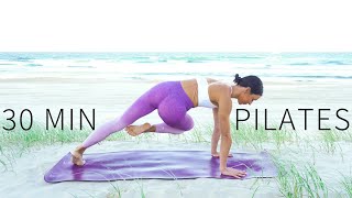 30 MIN FULL BODY WORKOUT  Intermediate Mat Pilates [upl. by Uella]