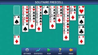 FreeCell Solitaire Classic [upl. by Geordie661]