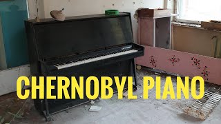 Playing piano in Pripyat kindergarten Chernobyl [upl. by Yorick]