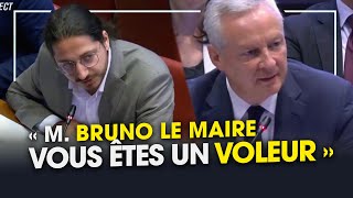 Bruno Le Maire vous êtes un voleur  Aurélien Le Coq député LFI [upl. by Nomal633]