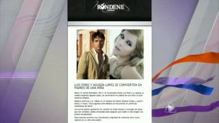 Luis Fonsi y Águeda López ya son padres [upl. by Branca766]