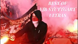 BEST OF VfB Stuttgart UltrasCannstatter Kurve CC97 🤍❤️🧨 [upl. by Hosea]