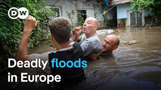 Central Europe in grips of worst flooding in decades  DW News [upl. by Nnanaej16]