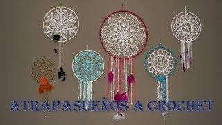 CONVIERTE un TAPETE en ATRAPASUEÑOS  CROCHET paso a paso [upl. by Boeke]