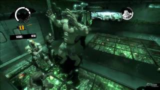 Batman Arkham Asylum Montage  Free Flow Combat [upl. by Immaj]