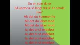 Rasmus Walter  Endeløst Lyrics [upl. by Aerbas125]