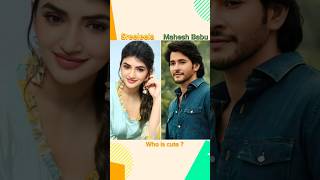 Sreeleela vs Mahesh Babu Life jurney shortsgunturkaaram viralsong sreeleela maheshbabu new [upl. by Sadowski]