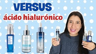 VERSUS Ácido hialurónico 💧 Natura vs Avon vs Yanbal [upl. by Charbonnier]