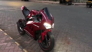 parte 3 pulsar ns 200 modificada como DUCATI [upl. by Intyre]