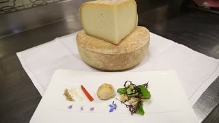 Beignet de fromage de brebis à la pâte de coing  Linstant Gourmand Pur Brebis Pyrénées [upl. by Whalen427]