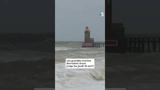 La Seine déborde encore à Rouen… et la tempête Pierrick fait rage à Fécamp normandie tempête [upl. by Hola]