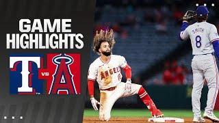 Rangers vs Angels Game Highlights 92724  MLB Highlights [upl. by Griffie]