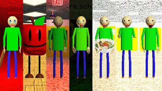 Everyone Baldis With Remastered Mods  ALL PERFECT [upl. by Diamond]