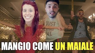 MANGIO COME UN MAIALE 🍟  PARODIA Senza Pagare  Fedez [upl. by Gibb]