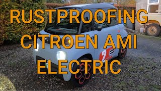 Rustproofing CITROEN AMI with LANOGUARD amp How to Remove Front amp Rear Bodywork [upl. by Valentina]