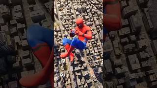 Marvel’s Spiderman 2 Falling From The Highest Point PS5 4K Smooth [upl. by Etep]