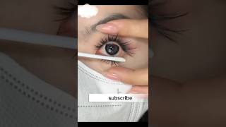 Eye leash clean ✅lash lifting Girlsstylebeauty FixEye eyelash trend shortsfeed [upl. by Suellen]