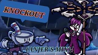 KnockoutAnjers MixBut Cuphead and Kyoko sing it  Friday night funkin [upl. by Aidyn]